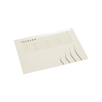 Jalema Secolor grey A4 landscape insert folder with line print and table (25-pack) 234677 Jalema Secolor grey A4 landscape insert folder with line print and table (25-pack) 234677