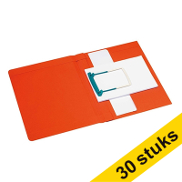 Jalema Secolor red A4 plus clip file (30-pack)