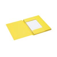Jalema Secolor yellow A4 3-flap folder with line printing (25-pack) 3182106 234700