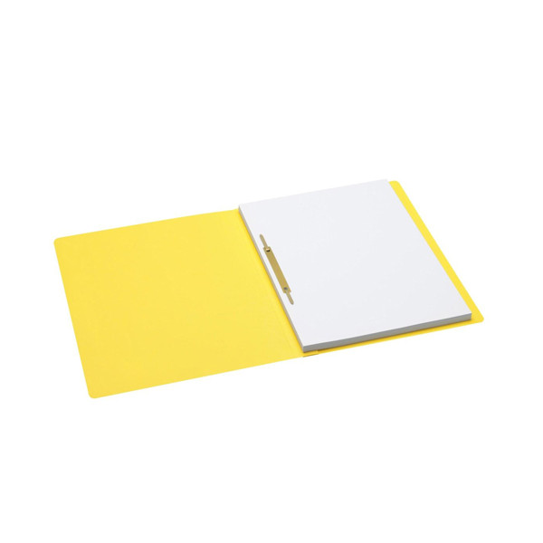 Jalema Secolor yellow A4 cardboard quick fastener folder (10-pack) 3113206 234718 - 1