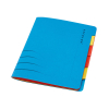 Jalema blue sorting folder (6 tabs) 3190602 234661 - 1