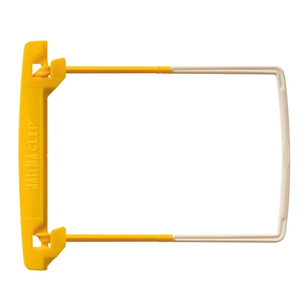 Jalema yellow/white archive binder clip (10-pack) **Clearance** 234647 - 1