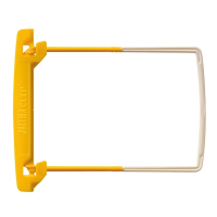 Jalema yellow/white archive binder clip (10-pack) **Clearance** 234647