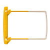Jalema yellow/white archive binder clip (10-pack)