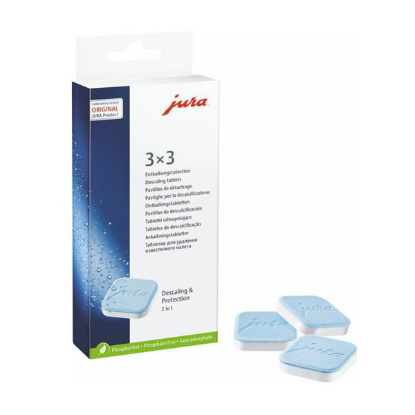 Jura descaling tablets (3 x 3-pack)  SJU00007 - 1