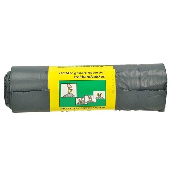 KOMO black garbage bags, 60 litre (15-pack) 286020 SKO00002 - 1
