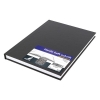 Kangaro A5 black lined notebook, 80 sheets K-5519 204907
