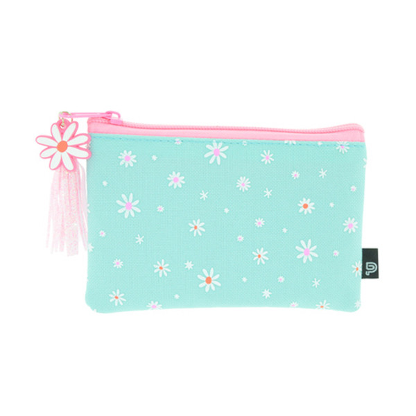 Kangaro Bonjour Babe flowers flat pencil case K-PM920030 056709 - 1