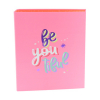 Kangaro Bonjour Babe pink ring binder with 2 O-rings, 16mm 056717 - 1