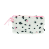 Kangaro Bonjour Babe white fur with hearts pencil case 056712 - 1