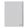 Cardboard tabs 1-20 (20 tabs) | A4, 23-hole | Kangaro ECO grey 056787 - 1