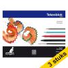 Drawing pad 24 x 32cm | Kangaro | 24 sheets x3 056691 - 1