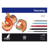 Drawing pad 24 x 32cm (110 grams) | Kangaro | 24 sheets 205490 - 1