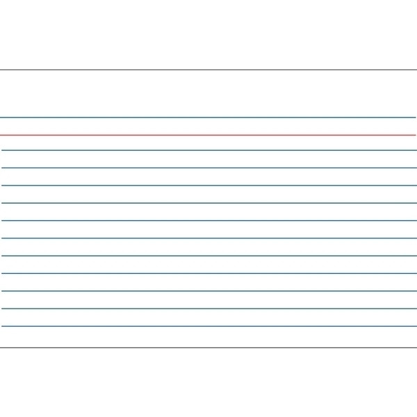 Index cards (150 x 200mm, lined) | Kangaro | 100-pack 205162 - 1