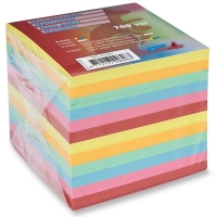 Memo cube refill | Kangaro | assorted colours | 700pcs 205050
