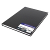 Notebook lined A4 | black | Kangaro | 80 sheets