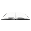 Notebook lined A5 | black | Kangaro | 80 sheets 204907 - 2