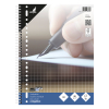 Notepad checkered spiral A4 | 10mm | Kangaro | 80 sheets 205076 - 1