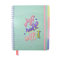 Notepad lecture block A4 | Kangaro Bonjour Babe | 100 sheets 056704