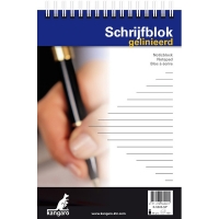 Notepad spiral A5 | Kangaro | 100 sheets 205336