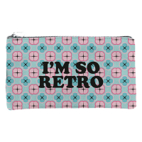 Pencil case | Kangaro Pink Mint Retro 206873