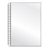 Plastic punched pocket A5, 17-hole | 120 micron | Kangaro | 100-pack