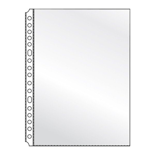 Plastic punched pocket A5, 17-hole | 80 micron | Kangaro | 100-pack 205396 - 1