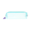 Kangaro Purple Passion transparent blue rectangular pencil case 056734 - 1