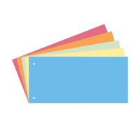 Separation strips 105 x 240mm (assorted) | Kangaro | 500-pack 205079
