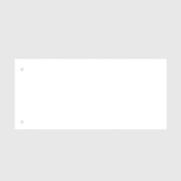 Separation strips 105 x 240mm (white) | Kangaro | 100-pack 205082