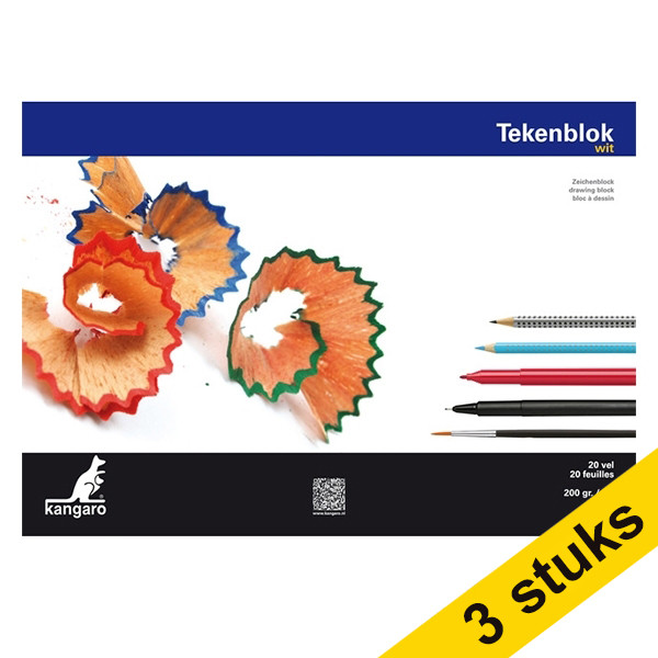 Sketchbook A3 | Kangaro | 20 sheets x3 056694 - 1