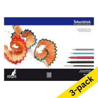 Sketchbook A3 | grained | Kangaro | 20 sheets x3 056695