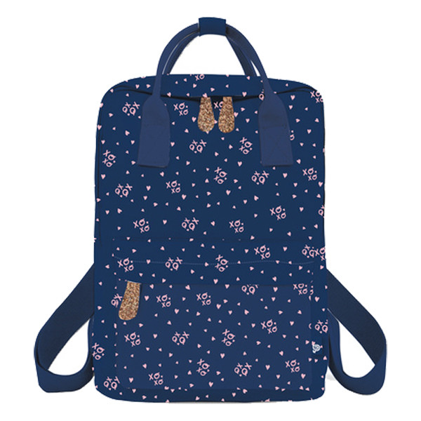 Kangaro Sushi Sunday blue XOXO backpack K-PM620043 206934 - 1