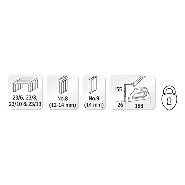 Tacker | Kangaro TS-2313A/Z 205485 - 2