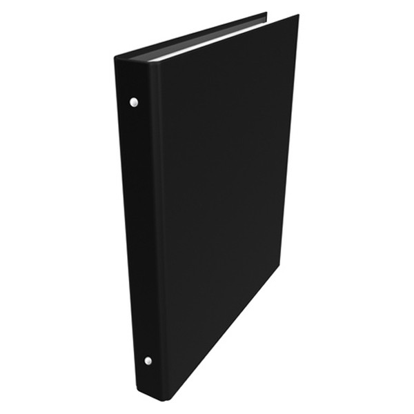 Kangaro black A5 cardboard binder with 17 O-rings K-2300 205445 - 1