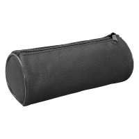 Kangaro black round pencil case K-58100 205497