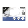 Kangaro blank white system card, 130mm x 80mm (100-pack) 056777 - 1