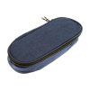 Kangaro dark blue oval pencil case