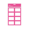 Kangaro fuschia book labels (24-pack)