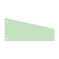 Kangaro green trapezoidal separating strip, 240mm x 105mm/60mm (100-pack) 0707001TR 205118