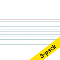 Kangaro lined system cards, 235mm x 170mm (100-pack)
