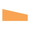 Kangaro orange trapezoidal separating strip, 240mm x 105mm/60mm (100-pack)