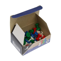 Kangaro pushpins coloured (40-pack) K-28001 205051