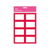 Kangaro red book labels (24-pack) 206782 - 1