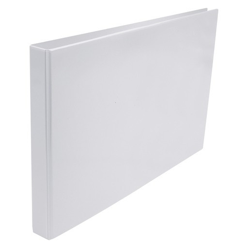 Kangaro white A3 ring binder with 4 D-rings, 25mm (2-pack) K-1193 206762 - 1