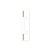 Kangaro white self-adhesive strips with perforation, 6cm and 8cm (100-pack) 205369 - 1
