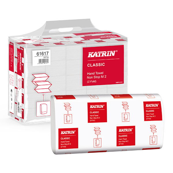 Katrin Classic Zig Zag 2-ply towels (25-pack) 100289 100289c 160001 61617 90168 SKA00107 - 1