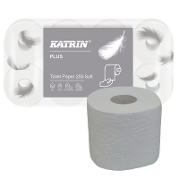 Toilet rolls (3-ply) | Katrin Plus Soft | 8-pack SKA06018