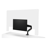 Kensington KGuard transparent safety screen for 1 monitor, 120cm x 74cm 200321