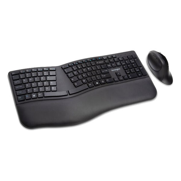 Kensington Pro Fit Ergo ergonomic wireless keyboard and mouse 907-7240-00 907724000 K75406WW 230088 - 1
